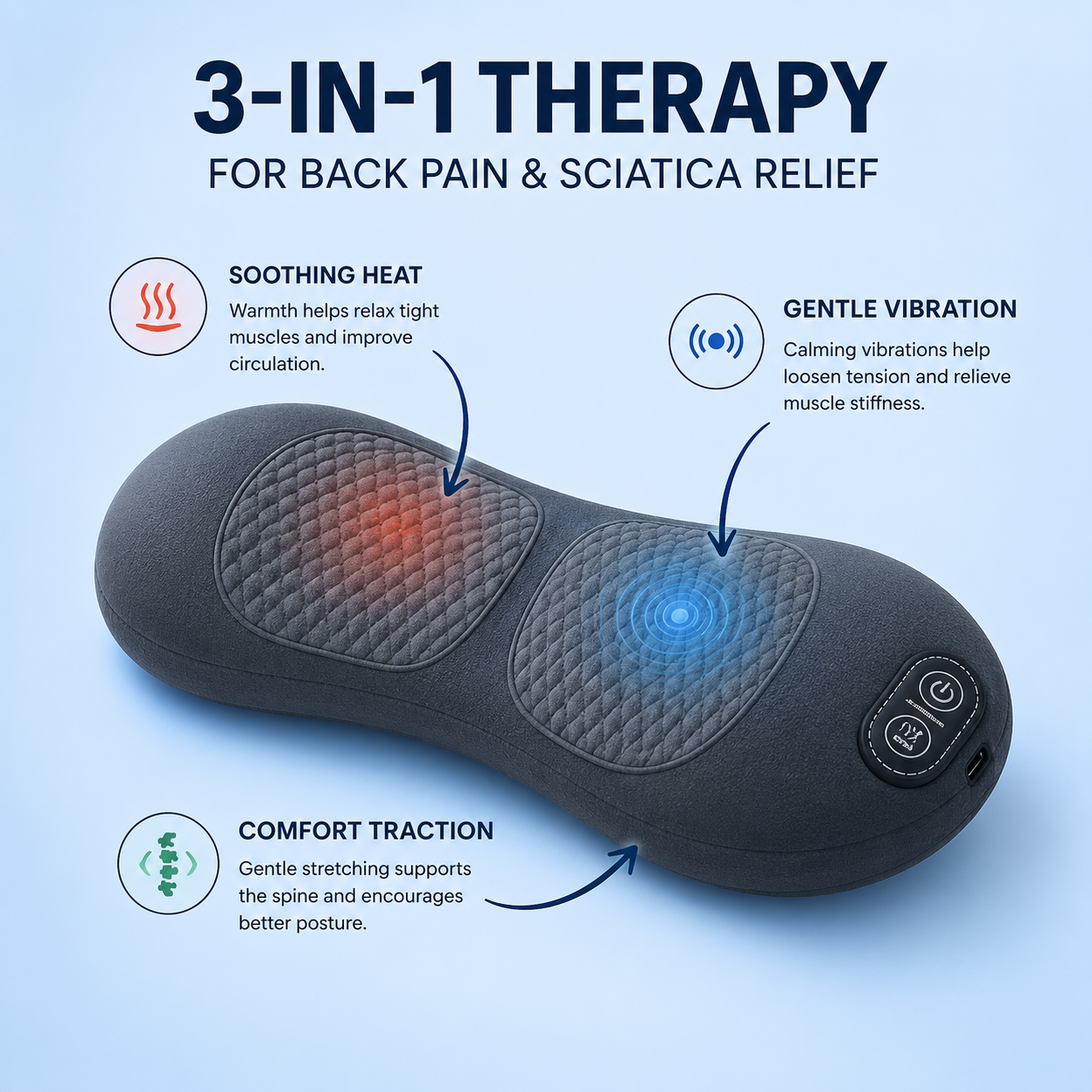 3in1 Back Massager