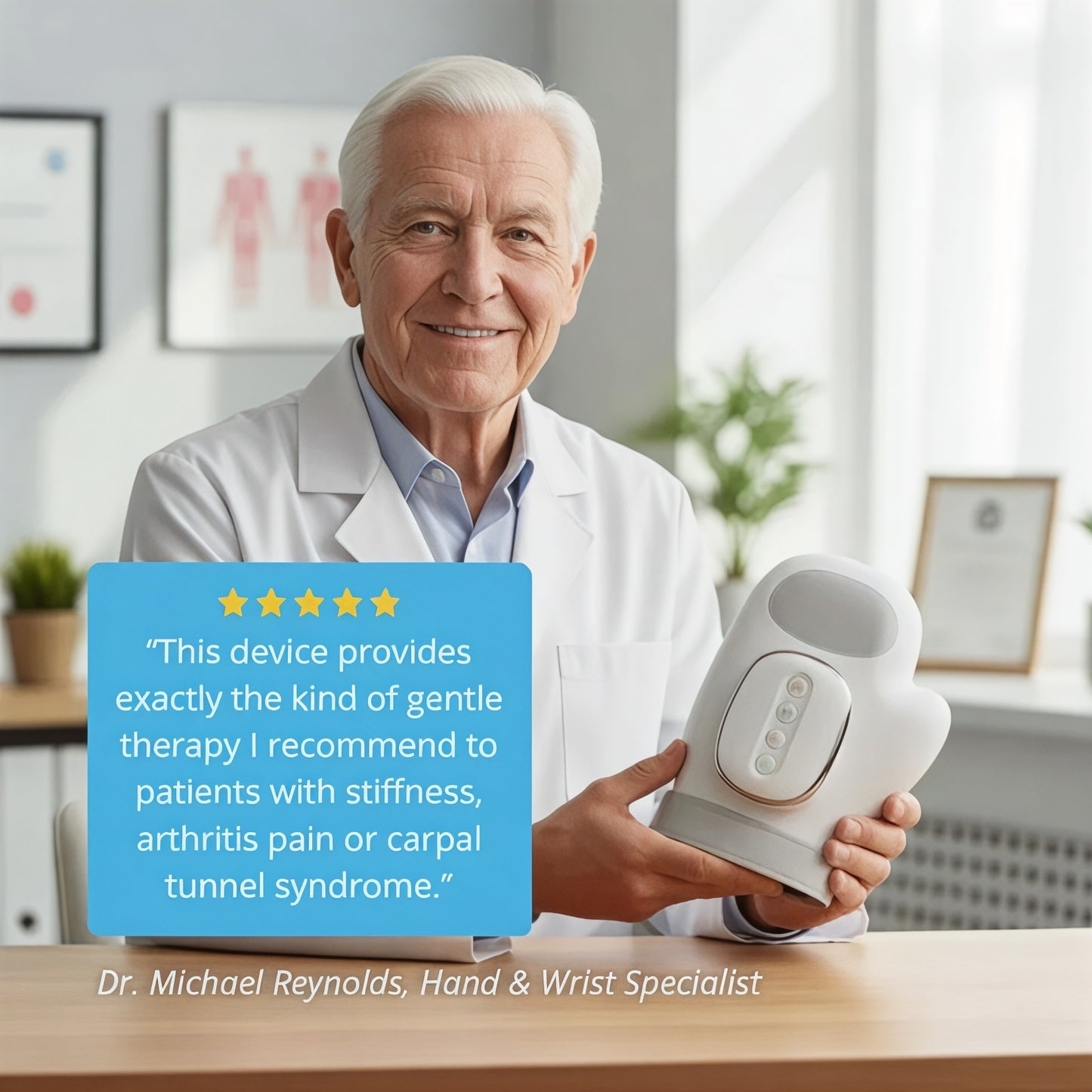 ZenPulse™ Hand & Wrist Massager